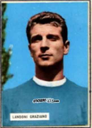 Sticker Graziano Landoni - Fotocalcio 1963-1964
 n. 100 - EDIZIONE FILATELICHE

