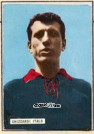 Sticker Italo Ghizzardi - Fotocalcio 1963-1964
 n. 13 - EDIZIONE FILATELICHE
