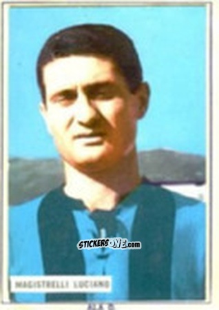 Figurina Luciano Magistrelli - Fotocalcio 1963-1964
 n. 10 - EDIZIONE FILATELICHE

