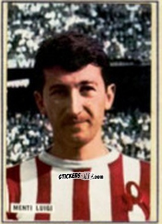 Figurina Luigi Menti - Fotocalcio 1963-1964
 n. 213 - EDIZIONE FILATELICHE
