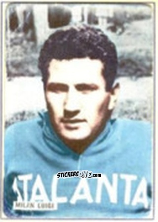 Figurina Luigi Milan - Fotocalcio 1963-1964
 n. 9 - EDIZIONE FILATELICHE
