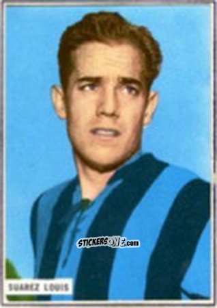 Cromo Luis Suarez - Fotocalcio 1963-1964
 n. 80 - EDIZIONE FILATELICHE

