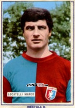 Figurina Marco Locatelli - Fotocalcio 1963-1964
 n. 69 - EDIZIONE FILATELICHE
