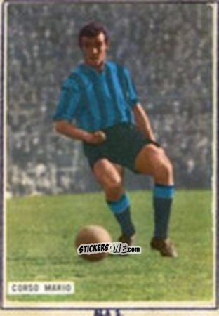 Cromo Mario Corso - Fotocalcio 1963-1964
 n. 82 - EDIZIONE FILATELICHE
