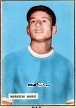 Figurina Mario Maraschi - Fotocalcio 1963-1964
 n. 108 - EDIZIONE FILATELICHE
