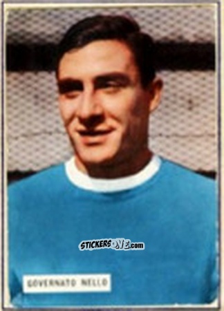 Cromo Nello Governato - Fotocalcio 1963-1964
 n. 105 - EDIZIONE FILATELICHE
