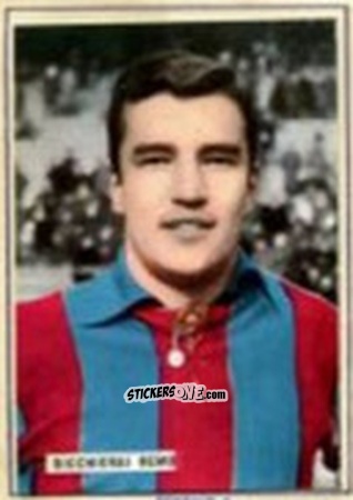 Cromo Remo Bicchierai - Fotocalcio 1963-1964
 n. 38 - EDIZIONE FILATELICHE
