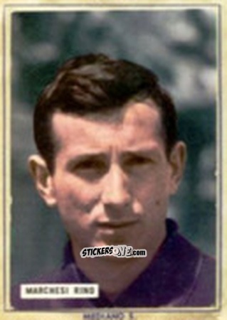Sticker Rino Marchesi - Fotocalcio 1963-1964
 n. 52 - EDIZIONE FILATELICHE
