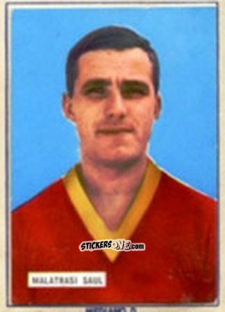 Cromo Saul Malatrasi - Fotocalcio 1963-1964
 n. 162 - EDIZIONE FILATELICHE
