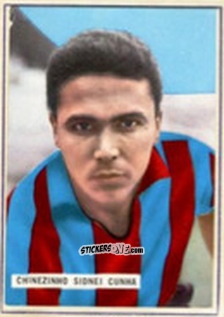 Sticker Sidney Cunha Cinesinho - Fotocalcio 1963-1964
 n. 45 - EDIZIONE FILATELICHE
