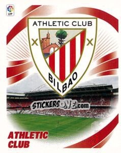Sticker Escudo ATHLETIC CLUB - Liga Spagnola 2012-2013 n. 1 - Colecciones ESTE