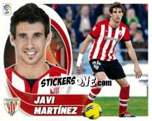 Cromo Javi Martínez (5A) - Liga Spagnola 2012-2013 n. 7 - Colecciones ESTE