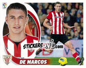 Sticker De Marcos (8) - Liga Spagnola 2012-2013 n. 11 - Colecciones ESTE