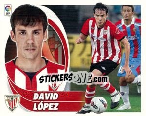Cromo David López (9B) - Liga Spagnola 2012-2013 - Colecciones ESTE