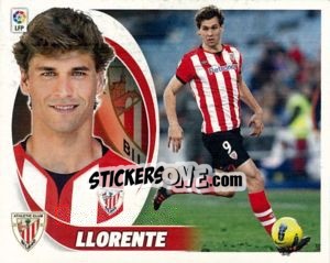 Sticker Fernando Llorente (15) - Liga Spagnola 2012-2013 n. 19 - Colecciones ESTE