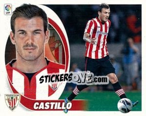 Cromo Castillo (4BIS) Colocas - Liga Spagnola 2012-2013 - Colecciones ESTE