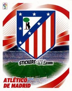 Sticker Escudo AT. DE MADRID - Liga Spagnola 2012-2013 n. 31 - Colecciones ESTE