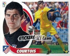 Sticker Courtois (1) - Liga Spagnola 2012-2013 n. 33 - Colecciones ESTE