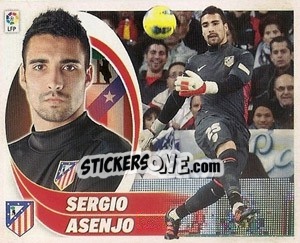 Sticker Sergio Asenjo (2) - Liga Spagnola 2012-2013 - Colecciones ESTE