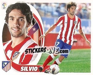 Cromo Silvio (3B) - Liga Spagnola 2012-2013 n. 36 - Colecciones ESTE