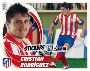 Sticker Cristian Rodríguez (14) - Liga Spagnola 2012-2013 n. 49 - Colecciones ESTE