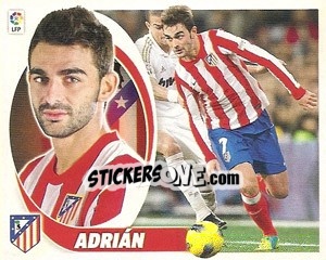 Sticker Adrián Lopez (15) - Liga Spagnola 2012-2013 n. 50 - Colecciones ESTE