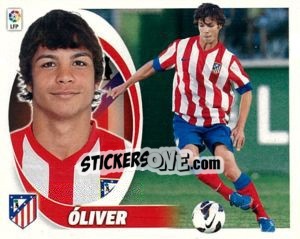 Sticker óliver Torres (12BIS) Colocas - Liga Spagnola 2012-2013 n. 52 - Colecciones ESTE