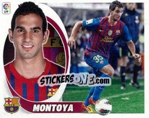 Figurina Montoya (3B) - Liga Spagnola 2012-2013 - Colecciones ESTE