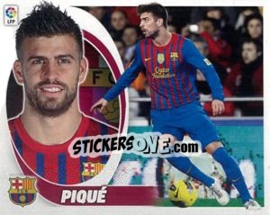 Sticker Piqué (5) - Liga Spagnola 2012-2013 - Colecciones ESTE
