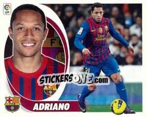 Sticker Adriano Correia (7A) - Liga Spagnola 2012-2013 - Colecciones ESTE