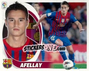 Sticker Afellay (10B) - Liga Spagnola 2012-2013 - Colecciones ESTE