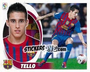 Sticker Cristian Tello (13B) - Liga Spagnola 2012-2013 - Colecciones ESTE