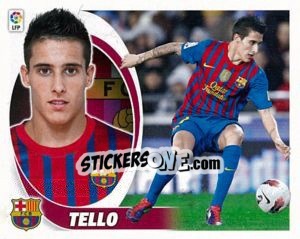 Sticker Cristian Tello (13B) - Liga Spagnola 2012-2013 n. 79 - Colecciones ESTE