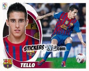 Figurina Cristian Tello (13B) - Liga Spagnola 2012-2013 - Colecciones ESTE