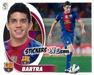 Sticker Marc Bartra (4BIS) Colocas - Liga Spagnola 2012-2013 - Colecciones ESTE