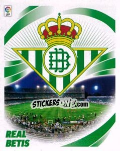 Sticker Escudo REAL BETIS - Liga Spagnola 2012-2013 - Colecciones ESTE