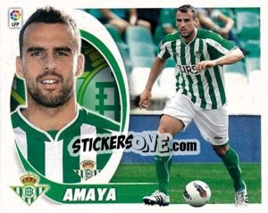 Sticker Amaya (6B) - Liga Spagnola 2012-2013 n. 100 - Colecciones ESTE