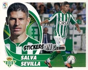 Sticker Salva Sevilla (10B) - Liga Spagnola 2012-2013 n. 105 - Colecciones ESTE
