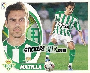 Sticker Matilla (11A) - Liga Spagnola 2012-2013 n. 106 - Colecciones ESTE