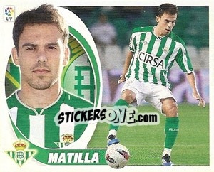 Sticker Matilla (11A) - Liga Spagnola 2012-2013 - Colecciones ESTE