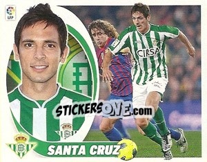 Sticker Roque Santa Cruz (15A) - Liga Spagnola 2012-2013 - Colecciones ESTE