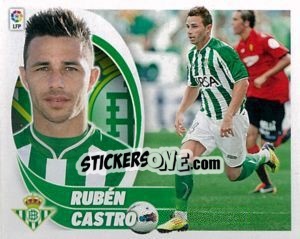 Sticker Rubén Castro (16) - Liga Spagnola 2012-2013 n. 113 - Colecciones ESTE