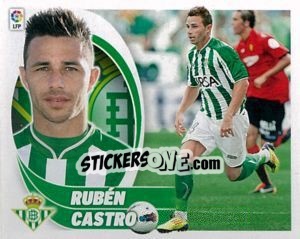 Figurina Rubén Castro (16) - Liga Spagnola 2012-2013 - Colecciones ESTE