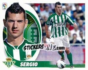 Sticker Sergio (12BIS) Colocas - Liga Spagnola 2012-2013 n. 114 - Colecciones ESTE