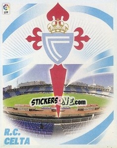 Sticker Escudo R.C. CELTA - Liga Spagnola 2012-2013 - Colecciones ESTE