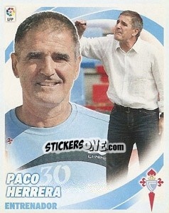 Sticker Paco Herrera - Liga Spagnola 2012-2013 n. 122 - Colecciones ESTE