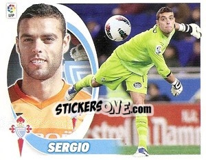 Sticker Sergio (2B) - Liga Spagnola 2012-2013 n. 125 - Colecciones ESTE
