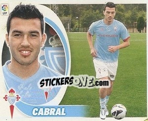Sticker Cabral (5A) - Liga Spagnola 2012-2013 n. 128 - Colecciones ESTE