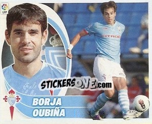 Cromo Borja Oubiña (9) - Liga Spagnola 2012-2013 - Colecciones ESTE
