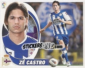 Sticker Zé Castro (6) - Liga Spagnola 2012-2013 n. 158 - Colecciones ESTE